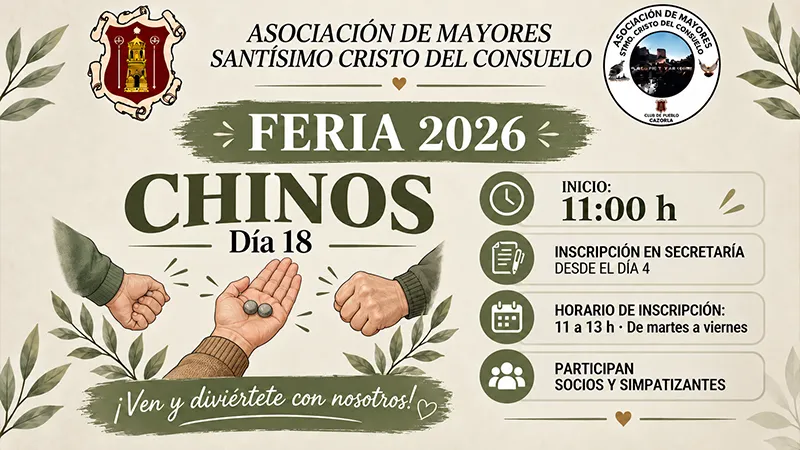 Campeonato de Chinos · Asociación de Mayores
