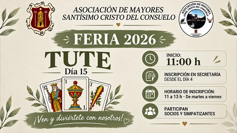 Campeonato de Tute · Asociación de Mayores