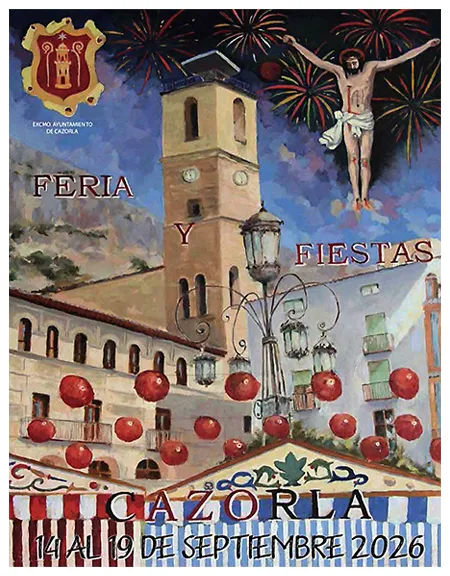 Cartel de la Feria y Fiestas de Cazorla