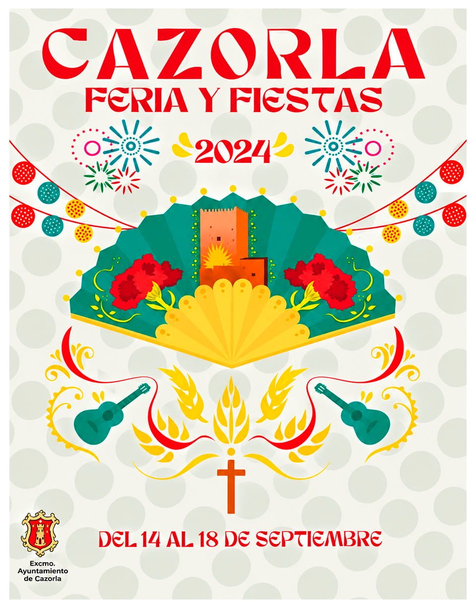Cartel de la Feria de Cazorla 2024