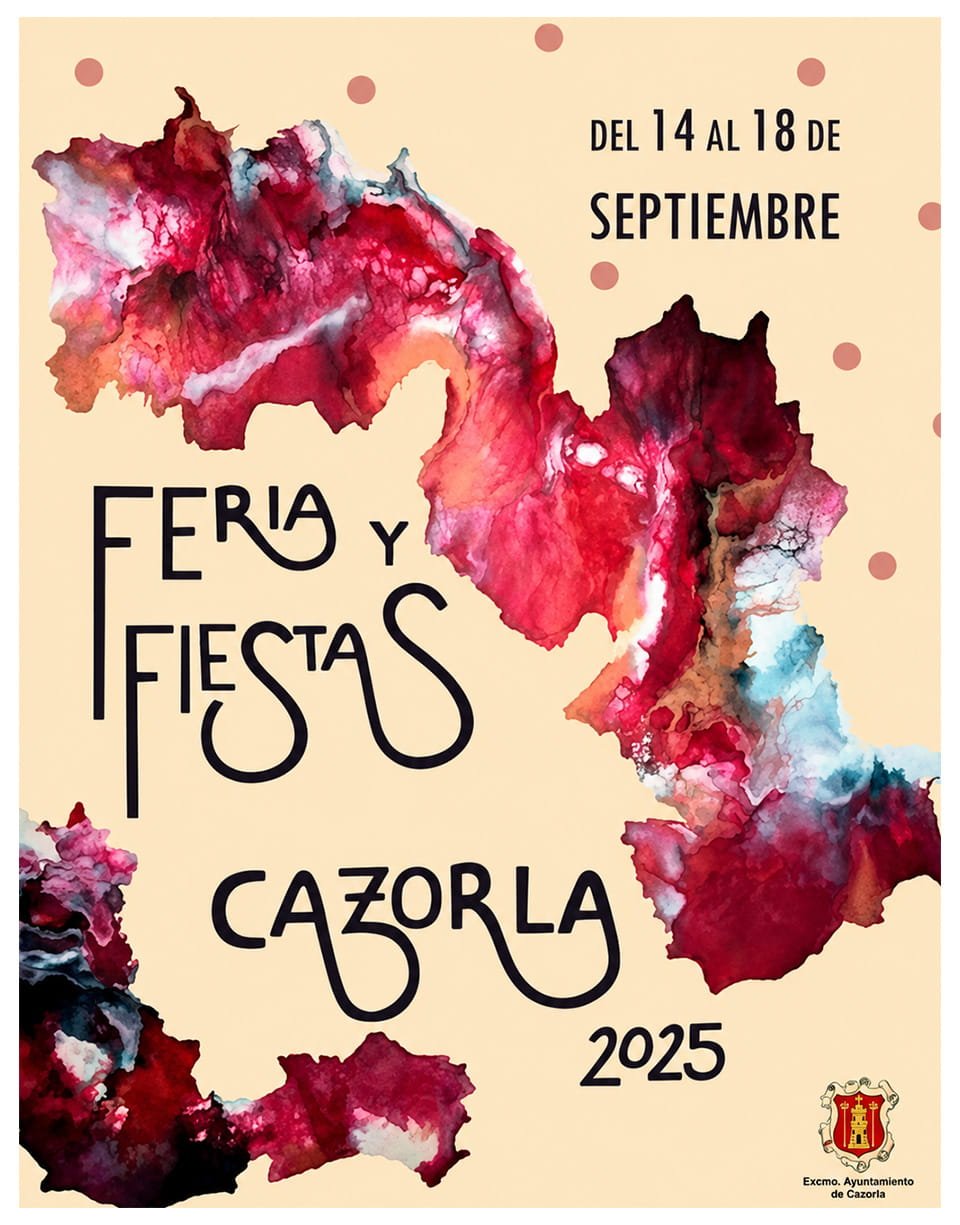 Cartel de la Feria de Cazorla 2025