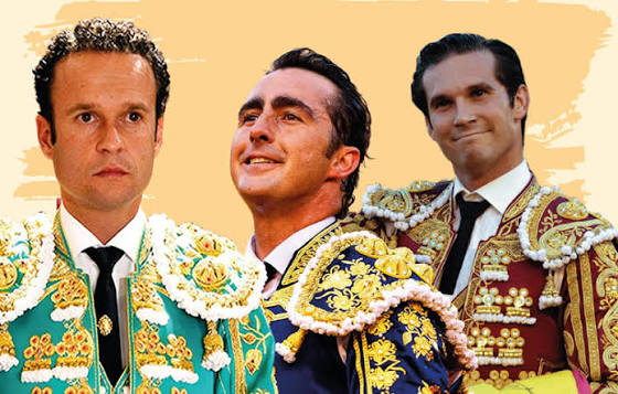 Antonio Ferrera, El Fandi y Curro Durán